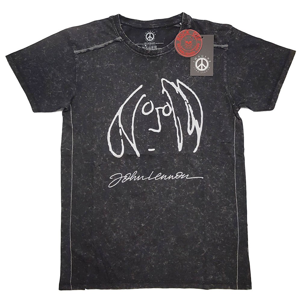 John Lennon - Self Portrait Tshirt Homme - S - Noir